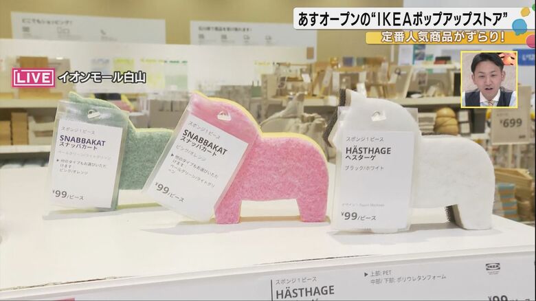 ダーラナホースのスポンジ