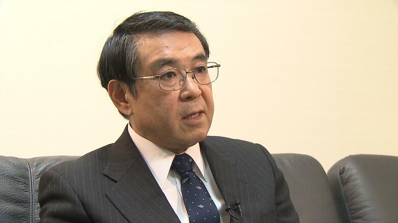 「責任を痛感している」と語った田盛正幸元秘書官（2015年3月）