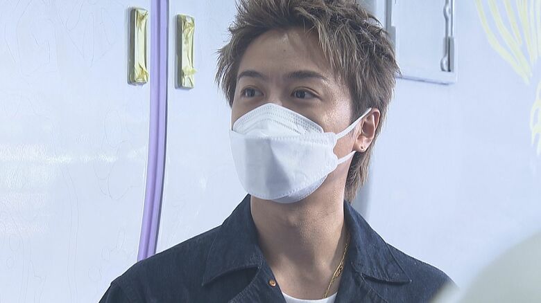 サプライズ登場したTAKAHIROさん（2022年）