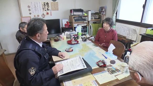 住宅や事業所をまわる巡回連絡
