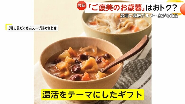 自宅でゆっくり過ごすときに使える温活をテーマにしたギフト