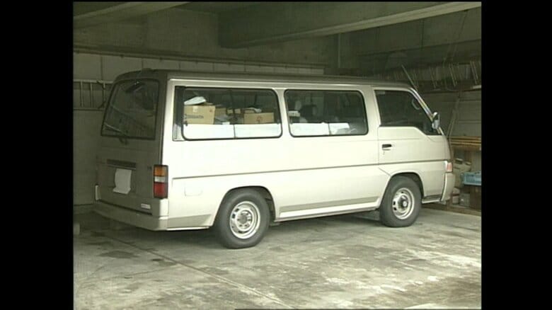 勝又さんが職務質問したワゴン車（1995年）