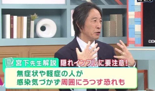 宮下修行医師　関西テレビ「旬感ライブとれたてっ！」より
