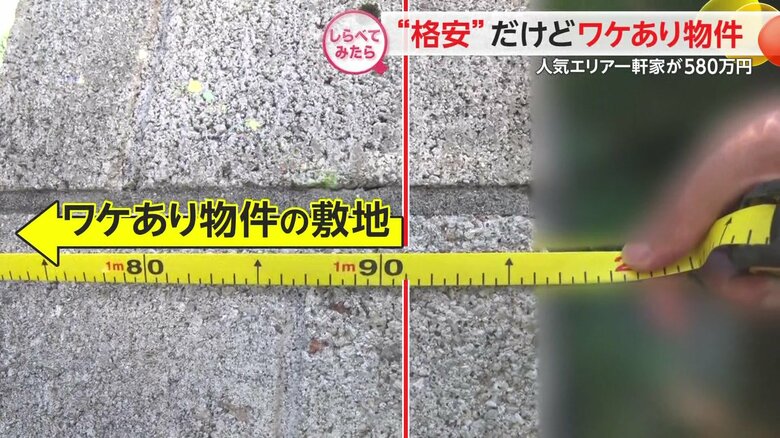 実際に測ってみると1m90cmだった