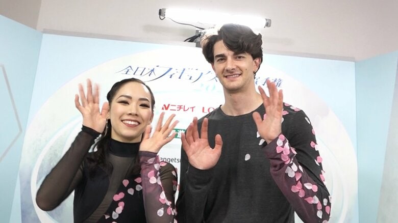四大陸は「自分の力を出したい」と語る2人（2023年全日本）