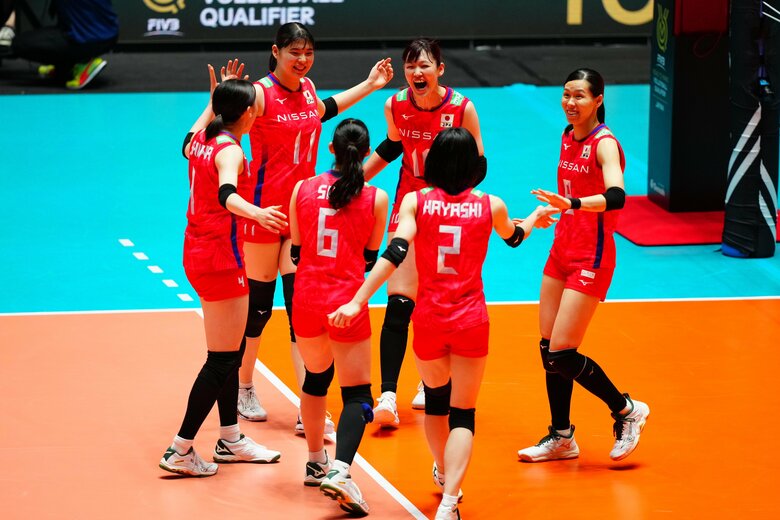 第4セット 古賀紗理那はベンチに