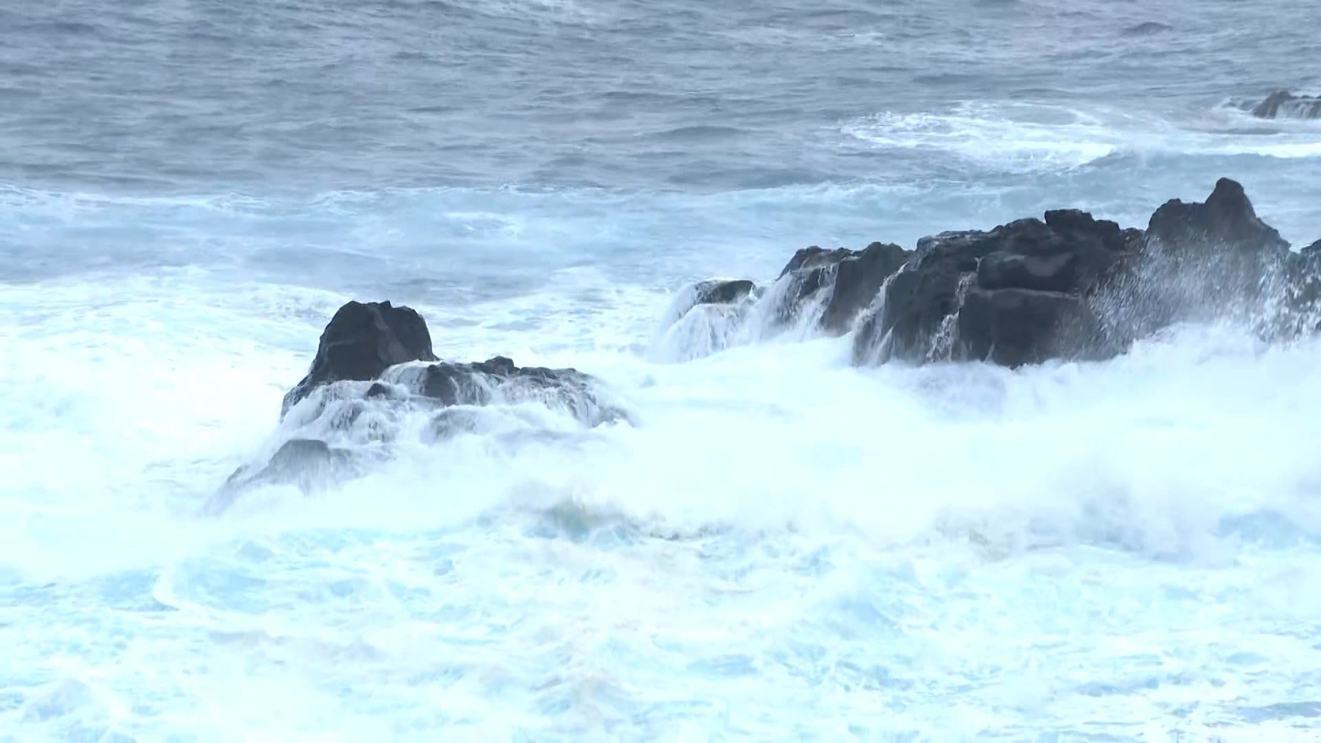 【中継】台風25号接近の八丈島で雨風強まる　フェリー・航空便欠航、観光客は予定前倒しで帰路へ　被害拡大に懸念