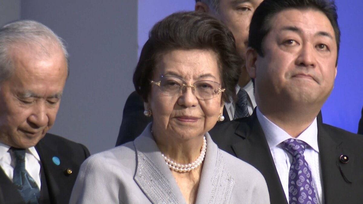 安倍元首相の母・安倍洋子さん（95）死去 岸信介元首相の娘 母として政治活動支える｜FNNプライムオンライン