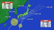 【台風情報】ダブル台風×梅雨前線　雨雲の動きに注意を　東海では予想24時間降水量が300ミリ　近畿・四国で200ミリ　台風が持ち込む暖かく湿った空気などの影響で前線の活動が活発化
