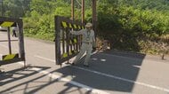クマ人身被害あった称名滝「称名道路」が一部再開通　観光客が滝を楽しむ　クマ対策でラジカセ設置、遊歩道は閉鎖のまま