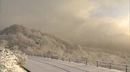 岡山県北の山沿いではうっすらと“雪”　師走並みの寒さ…各地で今季最低気温を記録【岡山・香川】