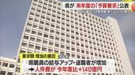 2026年度は過去2番目の予算要求額・人件費140億円増　クマ対策費用など盛り込む　山形・県議会
