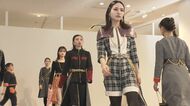 テーマは“エシカル”…布の切れ端等から作った衣服のファッションショー 学生「眠っている物も加工で蘇る」