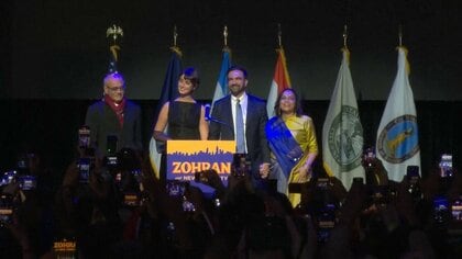 「今夜から移民がリードする街」ニューヨーク市長に初のイスラム教徒のマムダニ氏（34）…トランプ大統領名指しで移民政策を批判