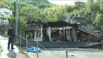兄弟２人暮らしの住宅で火事 １人死亡 ５６歳の弟と判明　広島・呉市