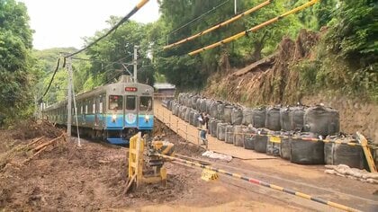 【交通情報】台風で土砂流入　伊豆急行が全線で運転再開　線状降水帯が発生した伊豆　3日の被災から24時間態勢で復旧作業「強い支援で成し得た」