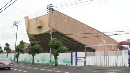 旧香川県立体育館解体工事が中断　保存を求める再生委が現地調査　知事は直接対話には応じない方針【香川】