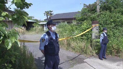 「父親の首を絞めた」と自首　無職の54歳男を逮捕　88歳父親を殺害か　茨城・水戸市