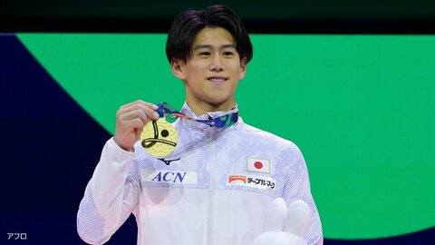 世界体操選手権　橋本大輝が個人総合4連覇達成　内村航平さん以来2人目