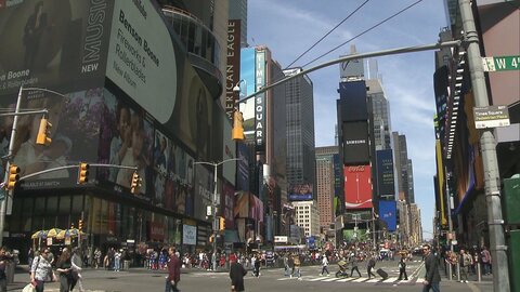 NYマーケット続落　ダウ平均4万3449ドル90セント　ナスダック2万0109.06