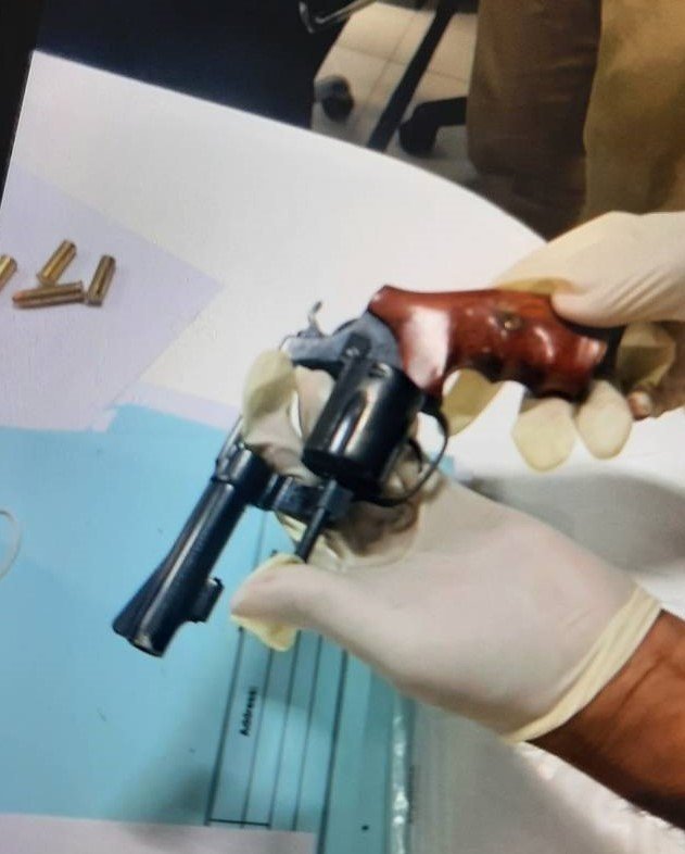 押収されたけん銃