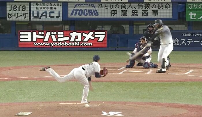 10月9日阪神戦では不本意なピッチング…
