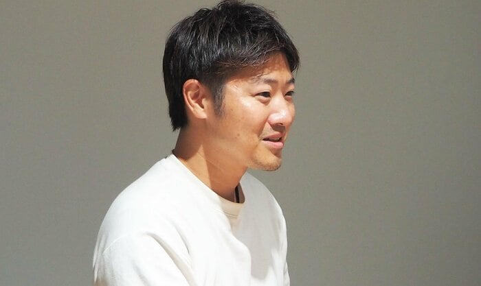 株式会社花形という社名に込めた思いを語る小澤忠さん