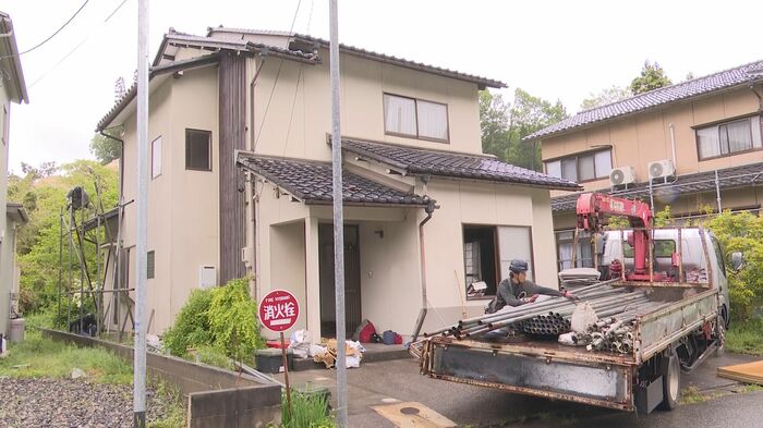 2024年5月8日に始まった七尾市の公費解体
