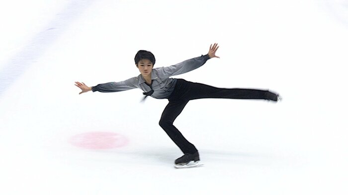 FSでトリプルアクセルなど全てのジャンプを成功させた西野太翔