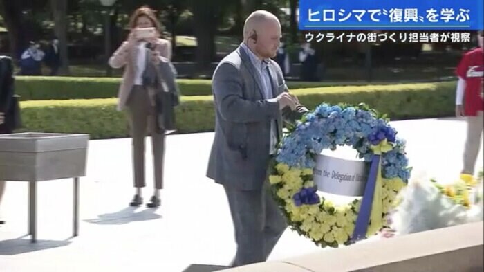 ウクライナ インフラ発展省・コルホヴィー 調整官