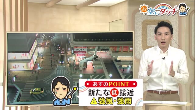 新潟の天気<お空にタッチ>9/25 “新たな低気圧”発生の見込み 引き続き強い雨・風に注意!