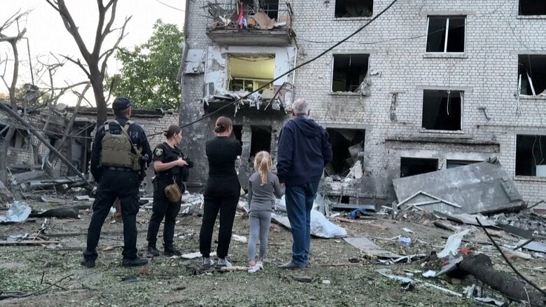 ロシア軍がキーウに6日連続の大規模攻撃　首都とキーウ州で12人死亡、21人けが　ゼレンスキー大統領が防空支援訴え｜FNNプライムオンライン