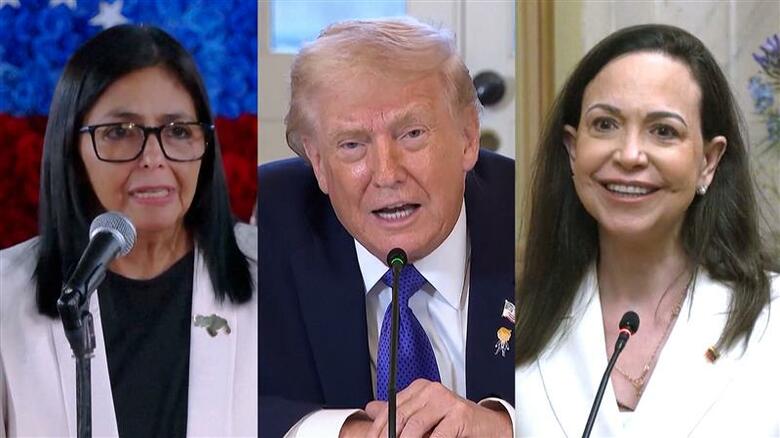 トランプ大統領「ベネズエラは偉大で繁栄した国に」　ロドリゲス暫定大統領と協力関係など電話会談　野党指導者マチャド氏とは15日直接会談 野党指導者マチャド氏とは15日直接会談｜FNNプライムオンライン