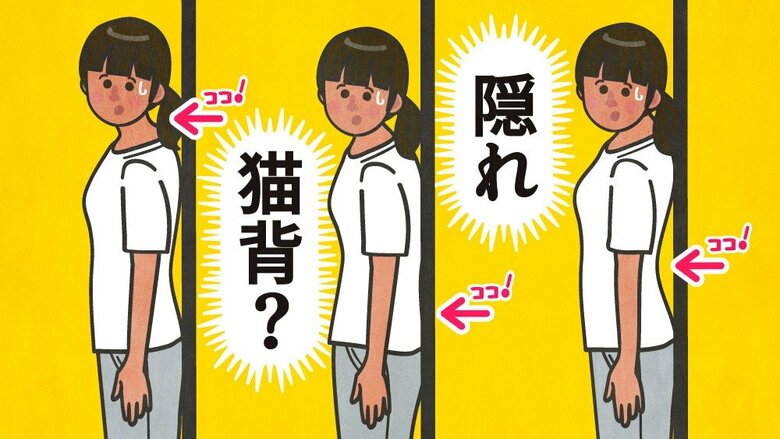 姿勢はいいはずなのに肩がこる…実は「隠れ猫背」かも？整形外科医が教える今すぐできるセルフチェックと“改善体操”｜FNNプライムオンライン