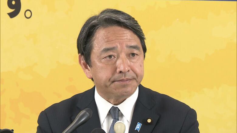 国民・榛葉幹事長「お花畑だ」と一蹴　立憲・小川幹事長の「再合併が望ましい」発言に｜FNNプライムオンライン