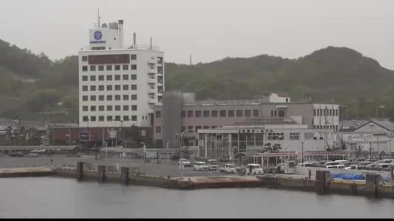 小豆島の玄関口で開業４３年…土庄港近く「オーキドホテル」大規模改修工事で約１年間休館【香川】｜FNNプライムオンライン
