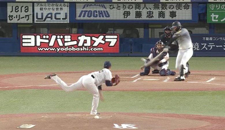 10月9日阪神戦では不本意なピッチング…