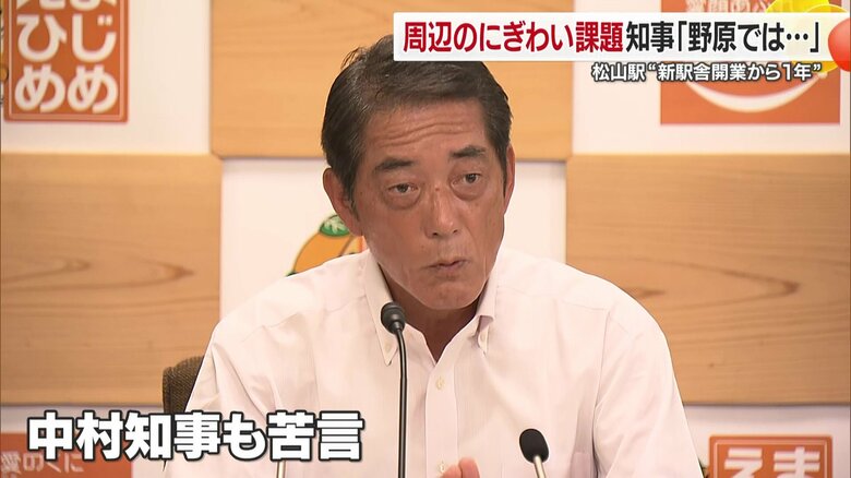 「いまは野原のような状態」