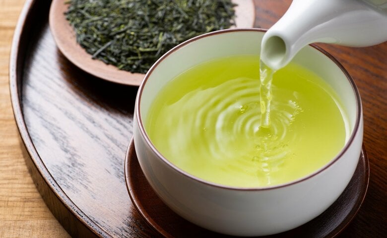 緑茶はポリフェノールが豊富（画像はイメージ）