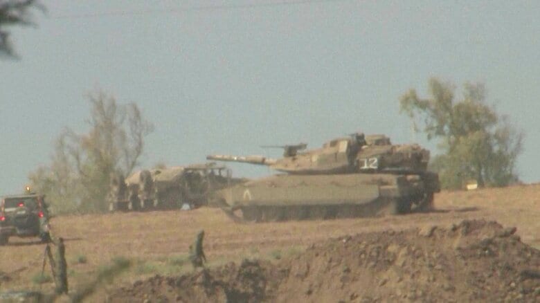 イスラエル軍の戦車