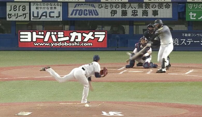 10月9日阪神戦では不本意なピッチング…