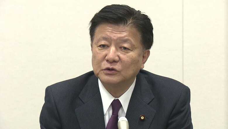 超党派議連の会長・新藤義孝元総務相の会見（4月2日）