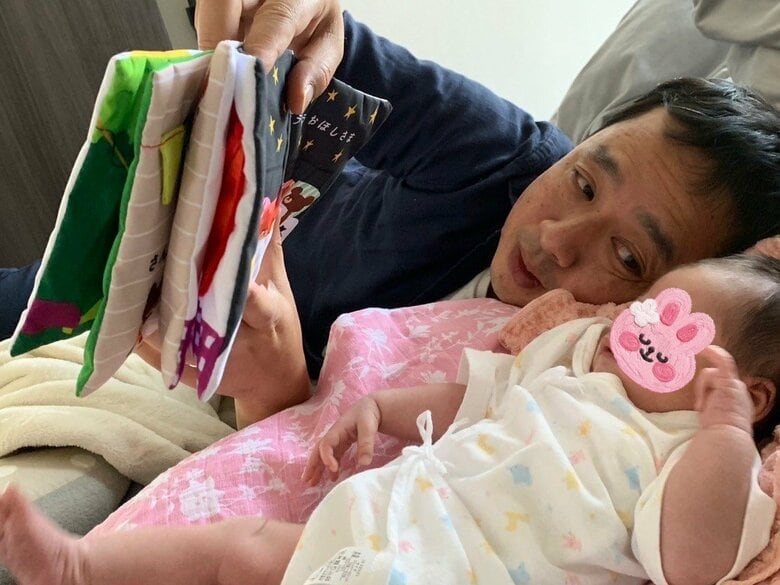 1歳の娘に読み聞かせ？竹下アナ