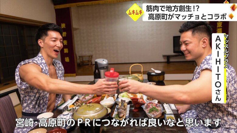 マッチョたちの写真