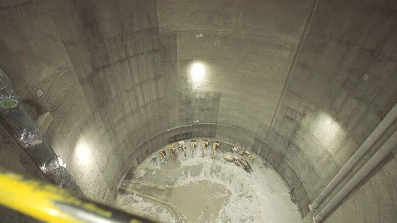 ハイパーカミオカンデ（2025年6月撮影）