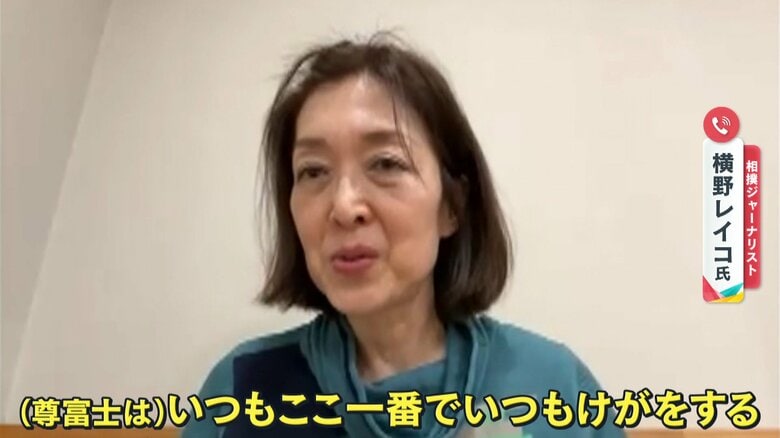 相撲ジャーナリストの横野レイコ氏