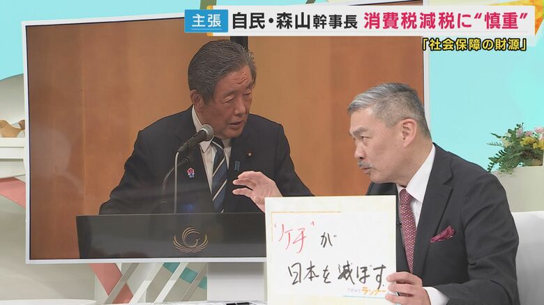 「今こそ減税することが必要」