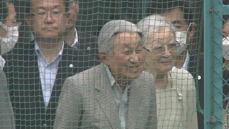 軽井沢のテニスコートを訪問（2024年8月27日）