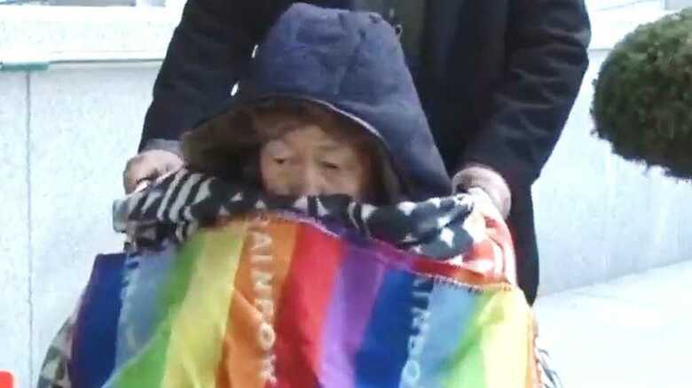 原告の元女子勤労挺身隊