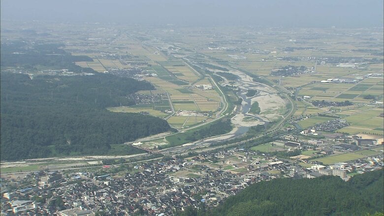 白山扇状地